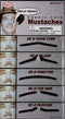 PENCIL THIN MOUSTACHE SET OF 5